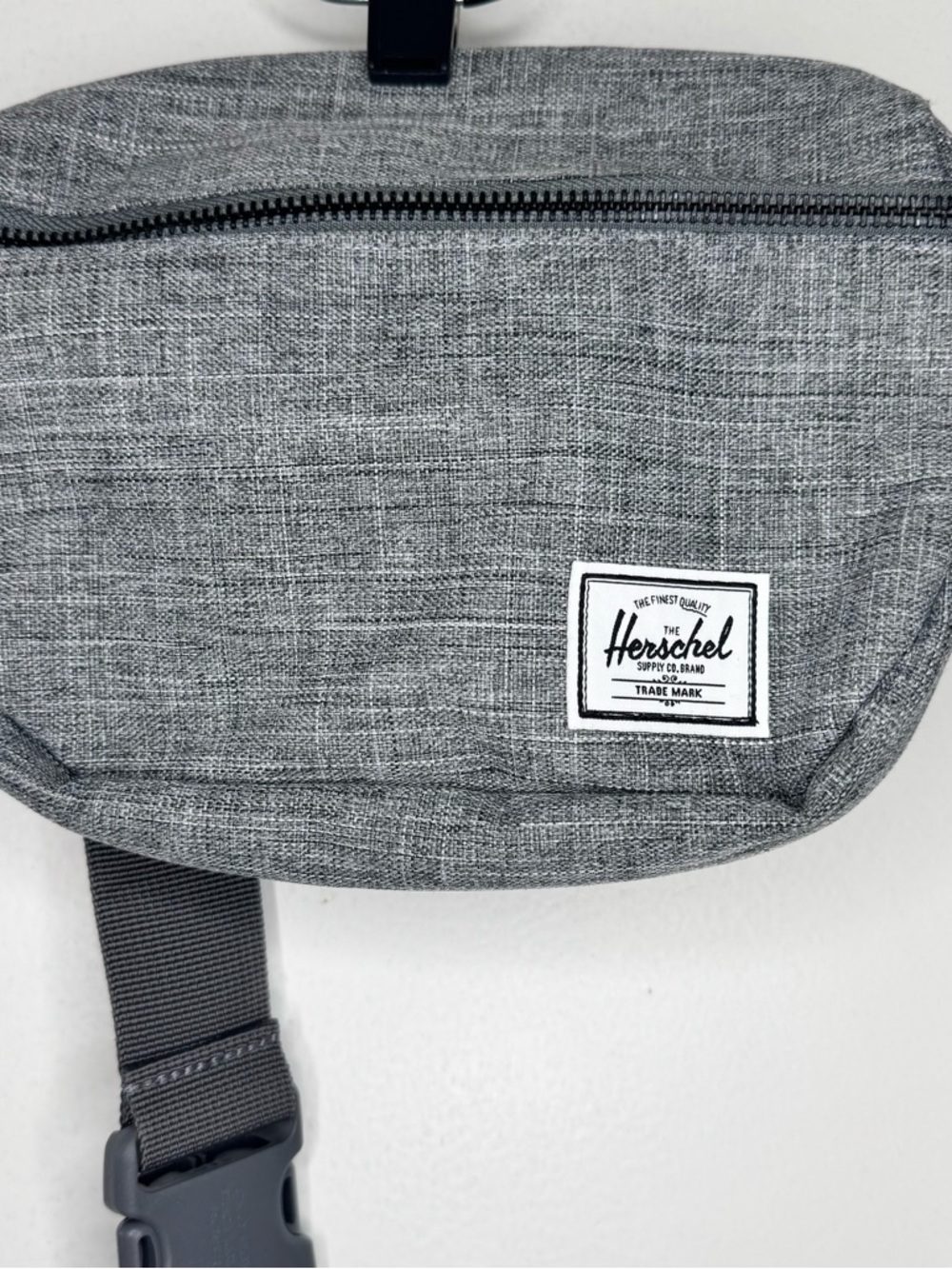 Herschel Supply Co. Belt Bag Hip Fanny Pack Heather Gray Zip Close Nordstrom EU